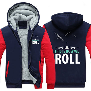 THIS IS HOW WE ROLL ZIPPER SWEATER THE AV8R